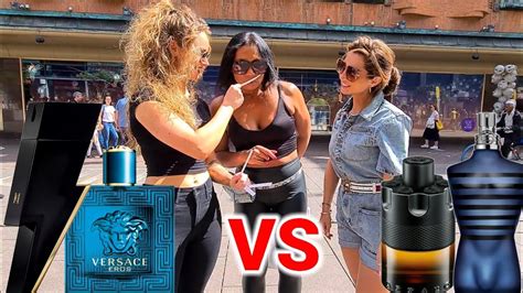 Women React to Versace Eros, JPG Ultra Male, Azzaro The 